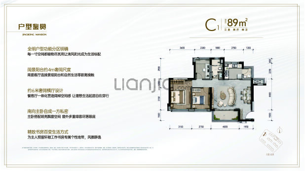 C1 户型图