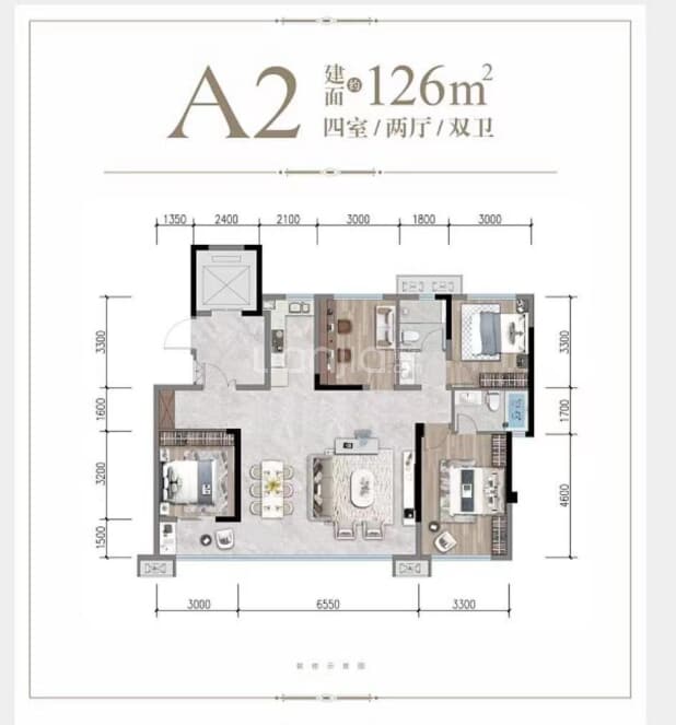 A2 户型图