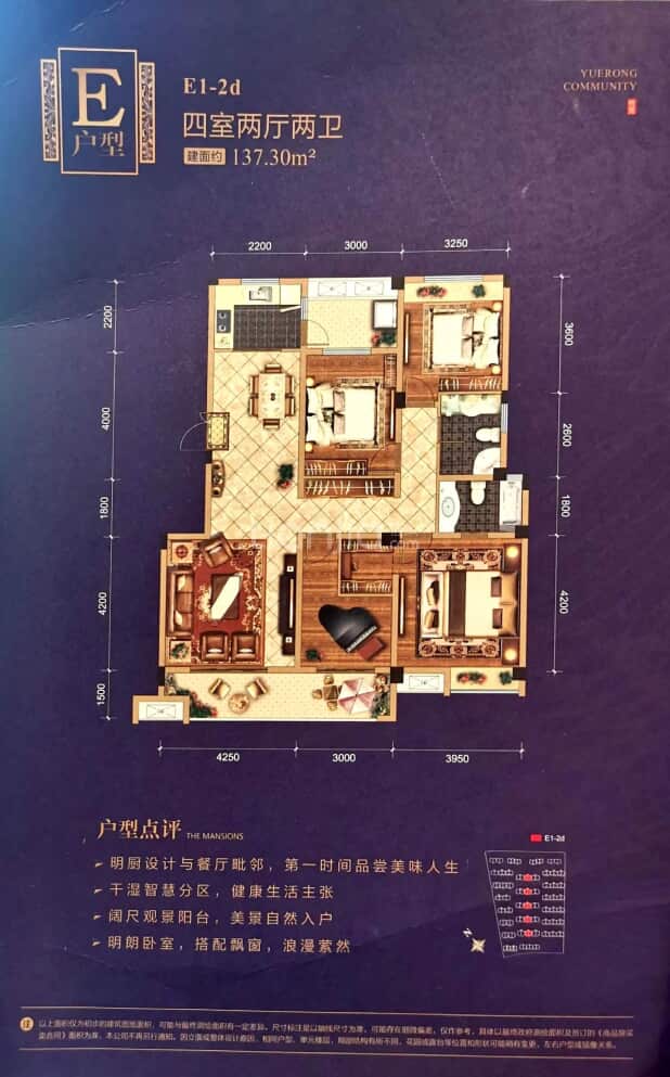 E1-2d 户型图