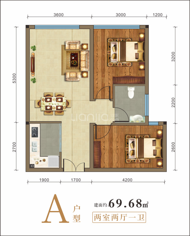 A户型 户型图