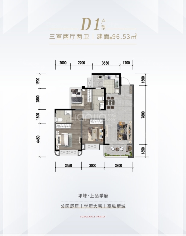 D1 户型图