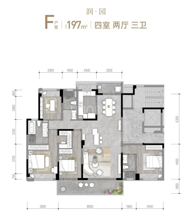 F 户型图