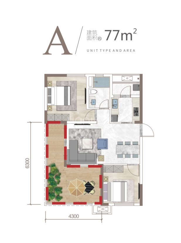 清水A 户型图