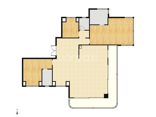 E户型 户型图