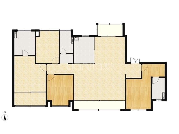 54#地块C户型 户型图