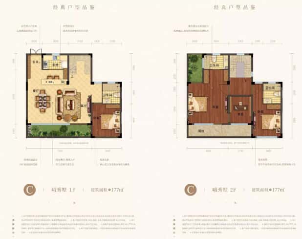 C户型 户型图