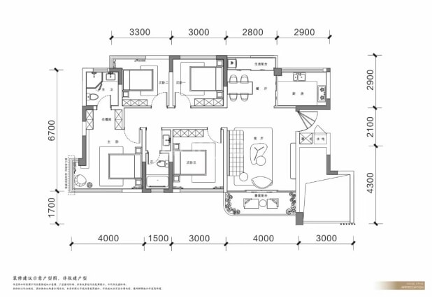 Z2型 户型图