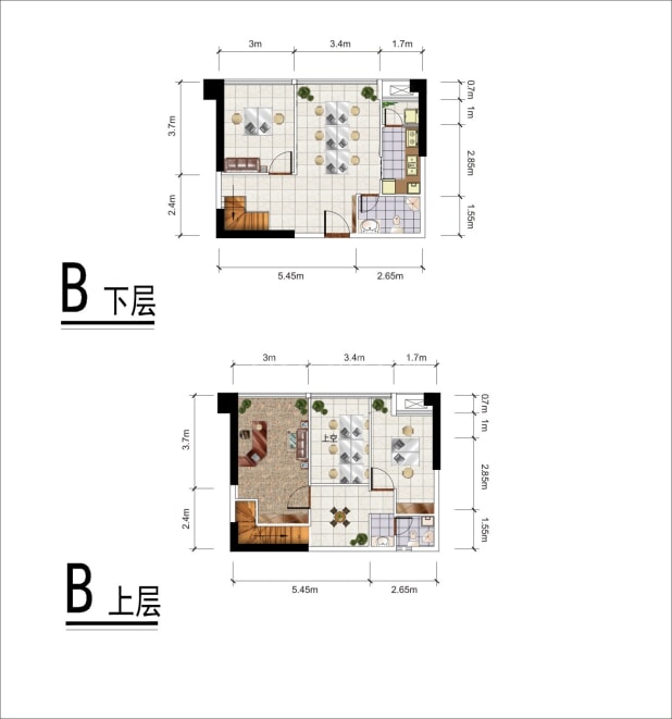 B1 户型图