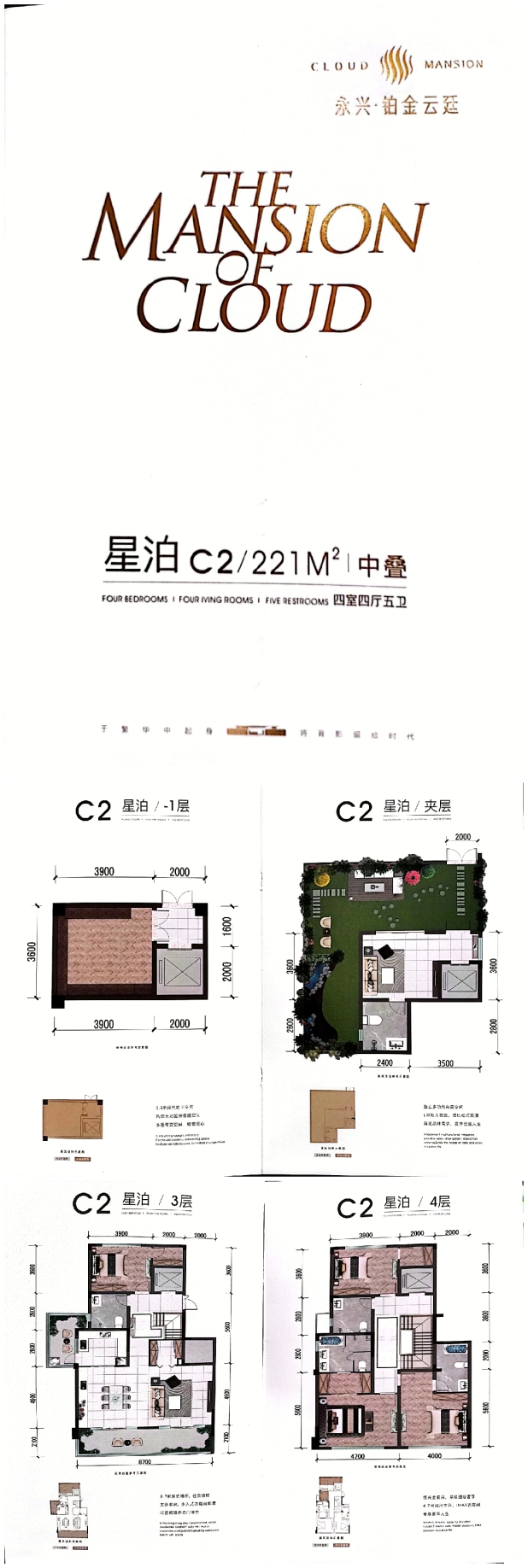 C2星泊 中叠 户型图