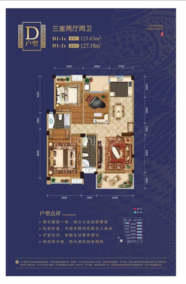 D1-2c 户型图