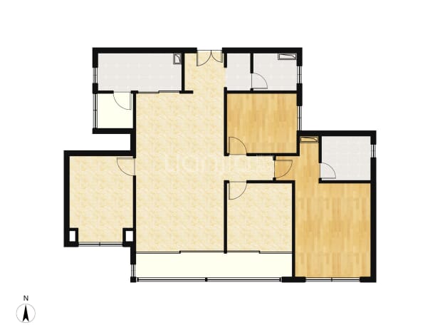 54#地块A户型 户型图