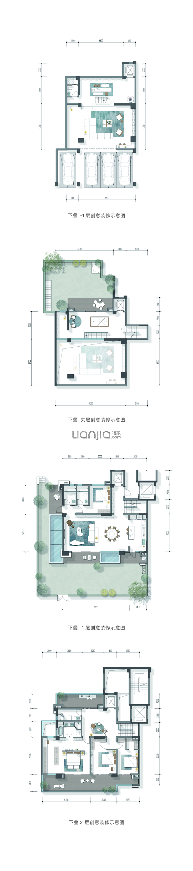 润锦-下叠端户E4-1 户型图
