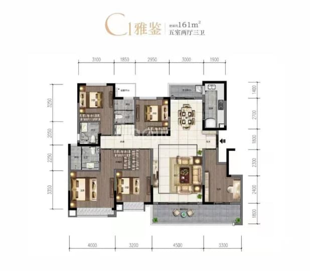C1雅鉴 户型图