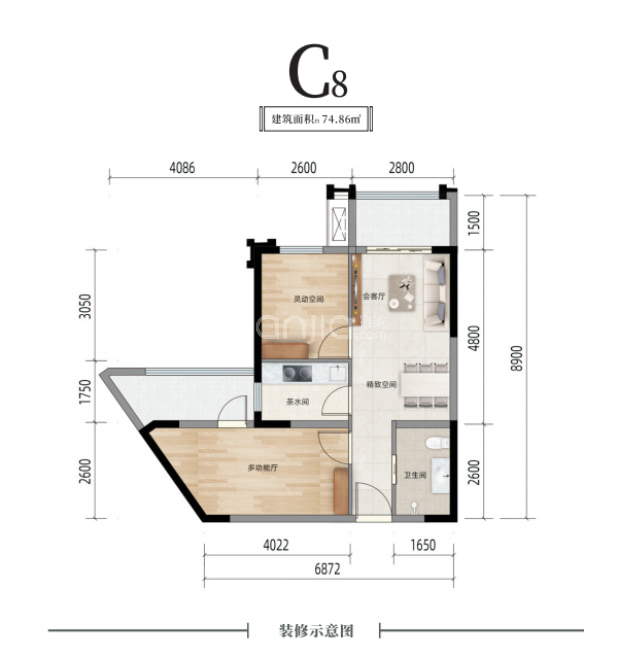C8 户型图