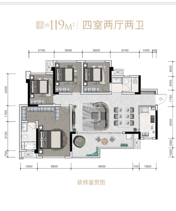 119 户型图