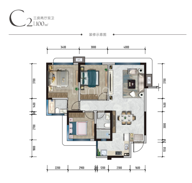 C2 户型图