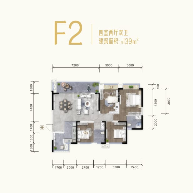 F2 户型图