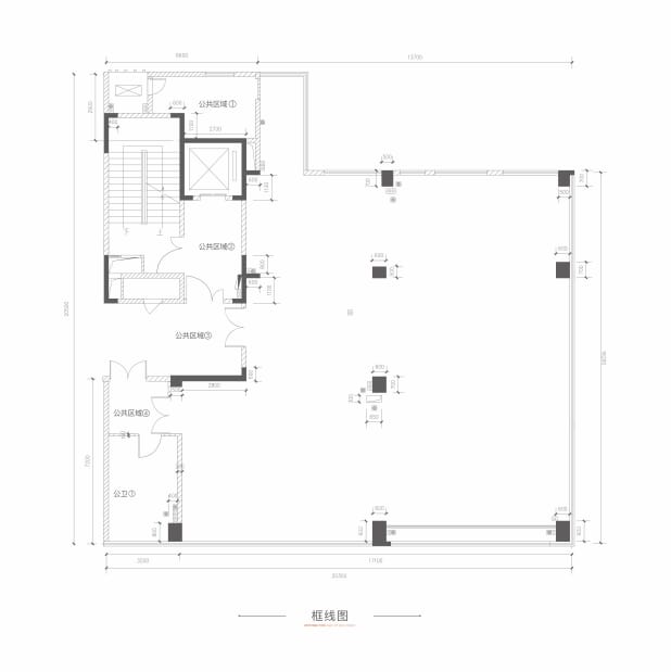 356平户型 户型图