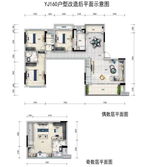 YJ160 户型图