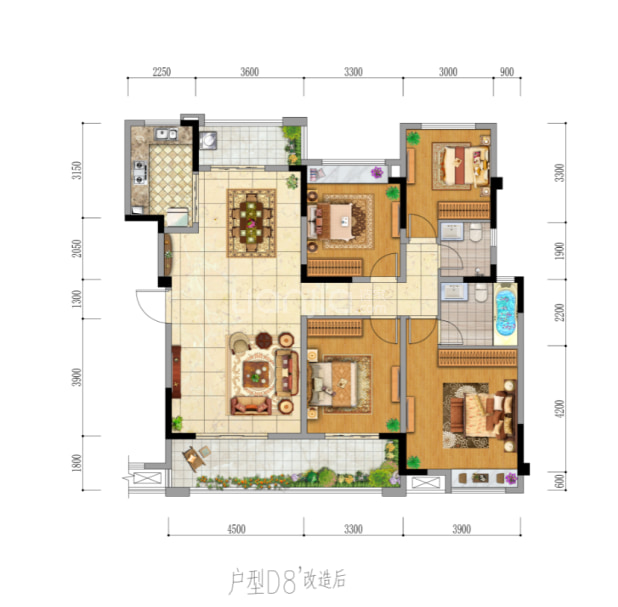 D8 户型图