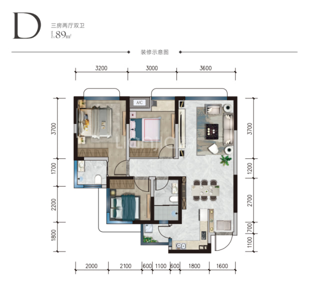 D 户型图