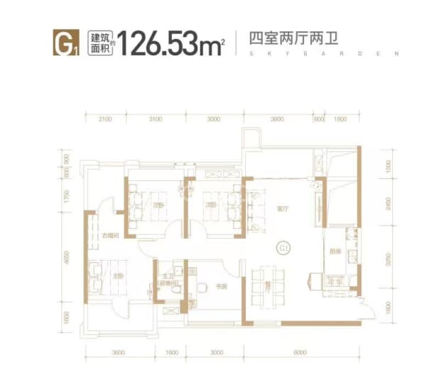 G1 户型图