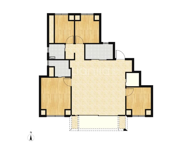 锦绣--120㎡ 户型图