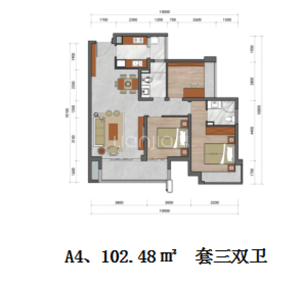 A4 户型图