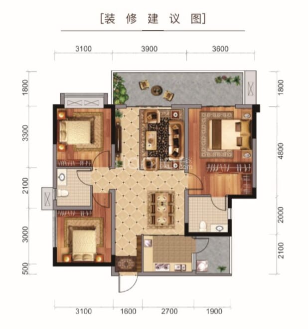 D3 户型图