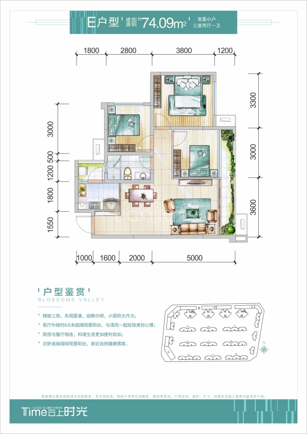 E 户型图