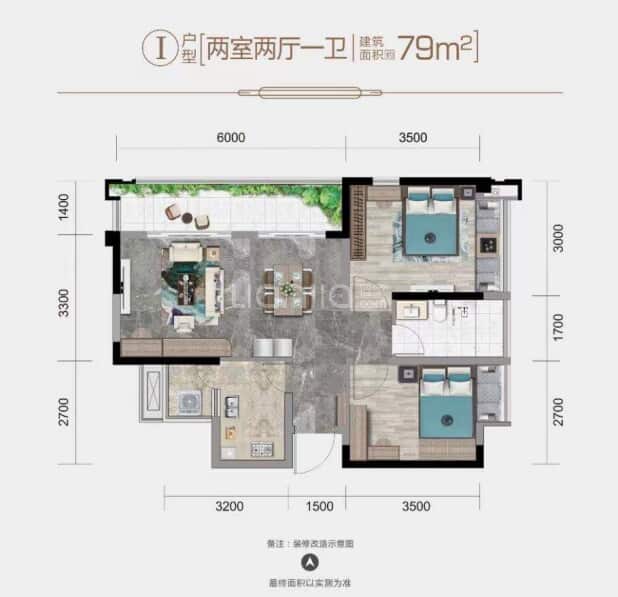 I户型 户型图