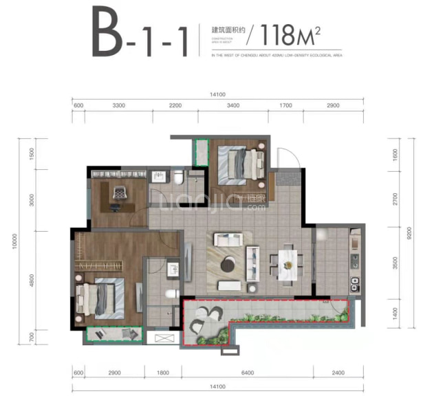 118 户型图