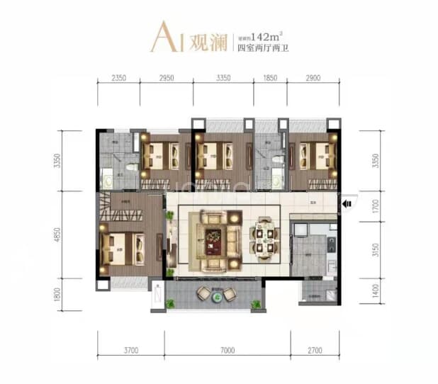 A1观澜 户型图