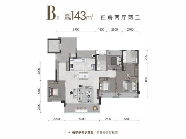 143 户型图