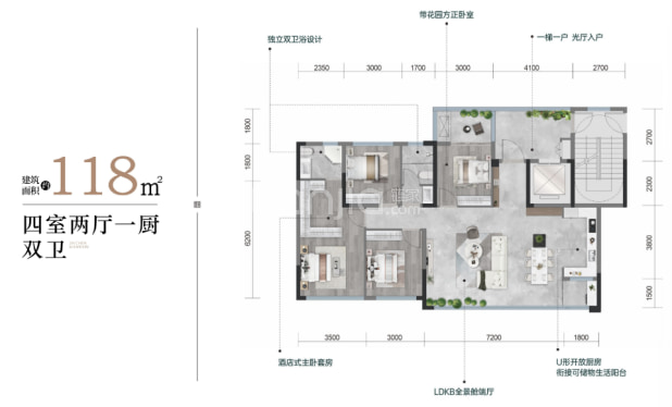 118 户型图