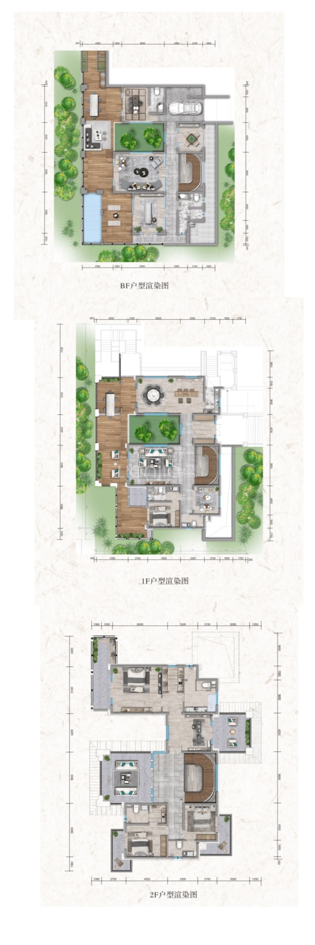 3号地块独栋户型 户型图