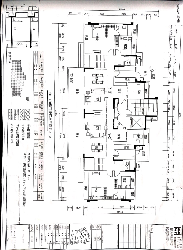 顶跃户型图1 户型图
