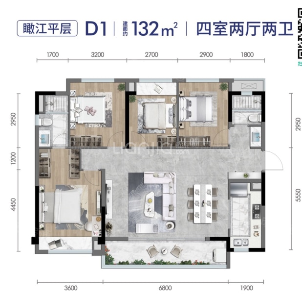 D1 户型图