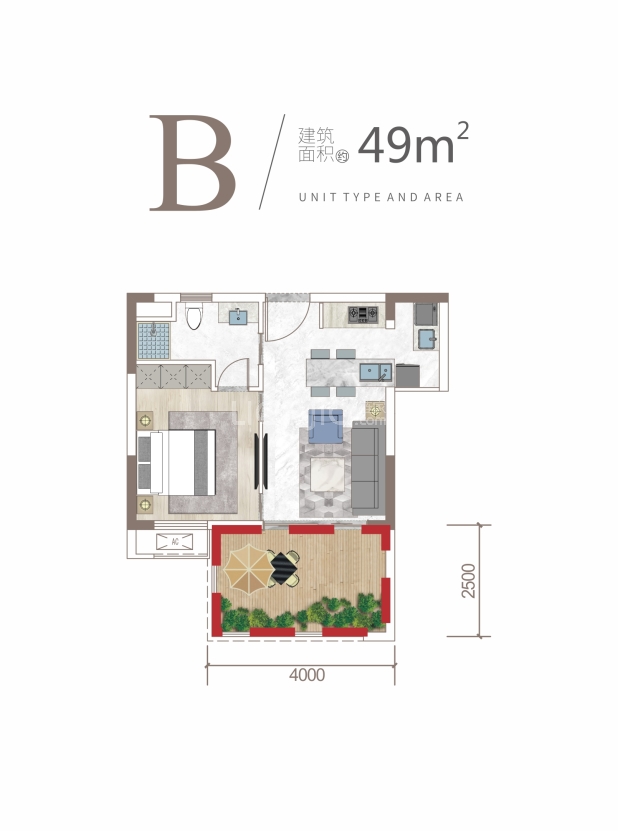 清水B 户型图