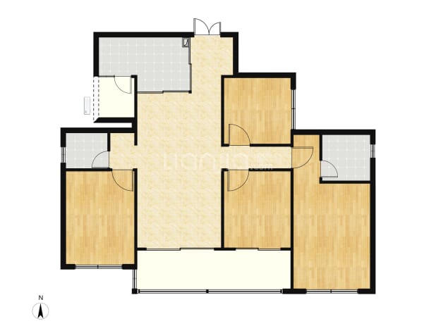 59#地块B户型 户型图