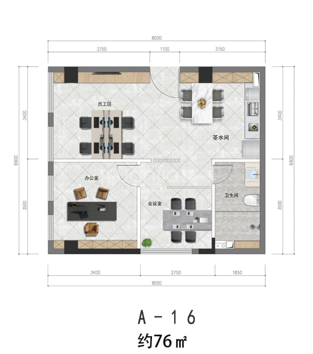 A16 户型图