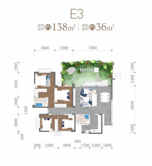 E3 户型图