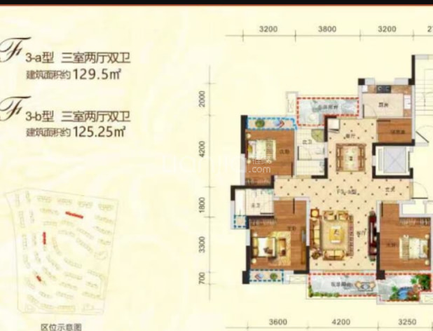 F3-A 户型图