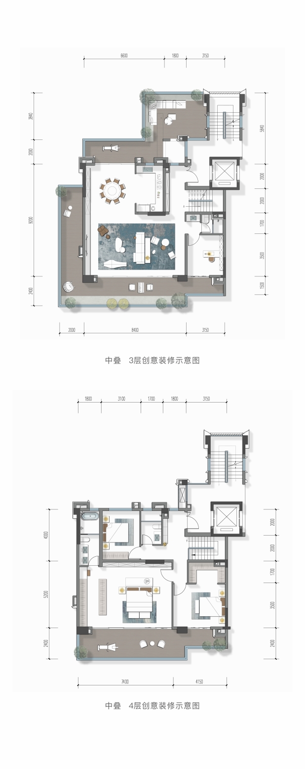 润安’-中叠端户E5-1 户型图