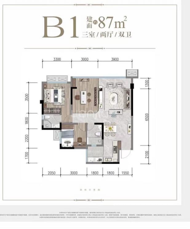 B1 户型图
