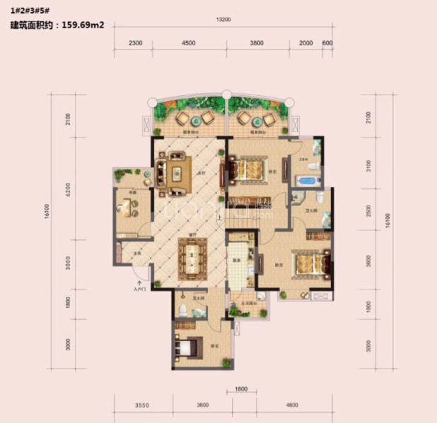159.69 户型图