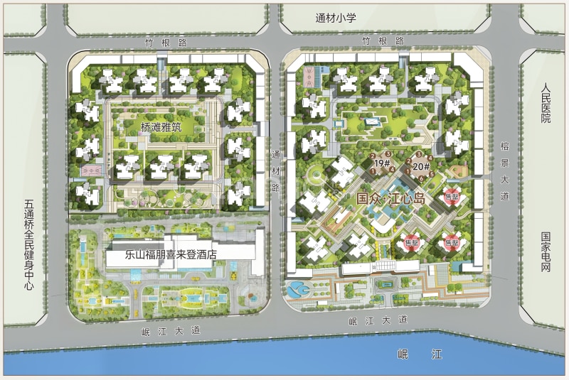 国众江心岛